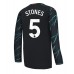 Manchester City John Stones #5 Kopio Kolmas Pelipaita 2023-24 Pitkät Hihat